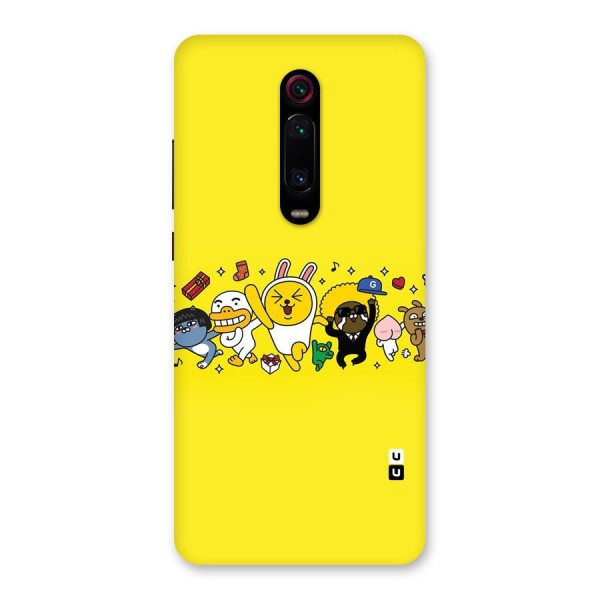 Yellow Friends Back Case for Redmi K20 Pro