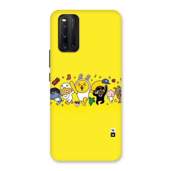 Yellow Friends Back Case for Vivo iQOO 3