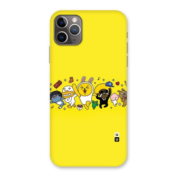 Yellow Friends Back Case for iPhone 11 Pro Max