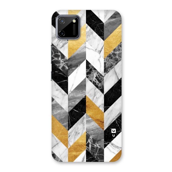 Yellow Grey Marble Back Case for Realme C11