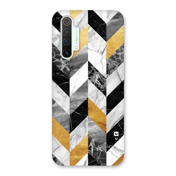 Yellow Grey Marble Back Case for Realme X3 SuperZoom