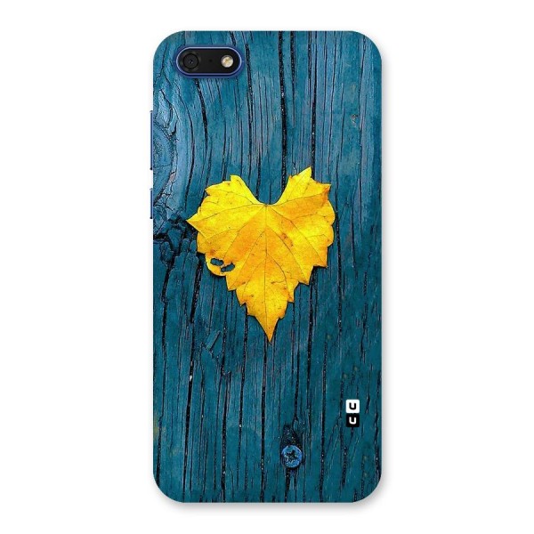 Yellow Leaf Back Case for Honor 7s