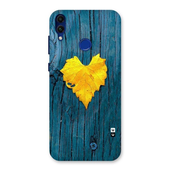 Yellow Leaf Back Case for Honor 8C