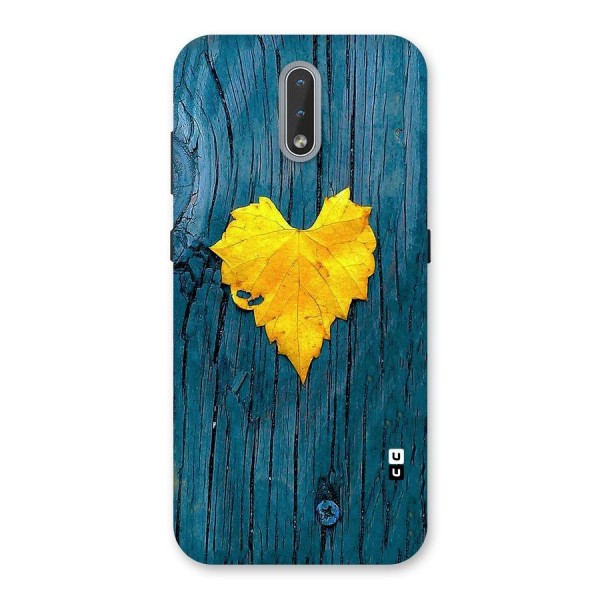 Yellow Leaf Back Case for Nokia 2.3