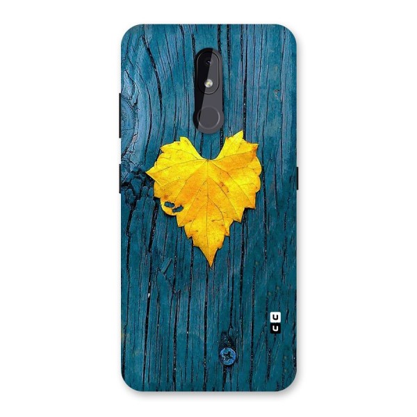 Yellow Leaf Back Case for Nokia 3.2