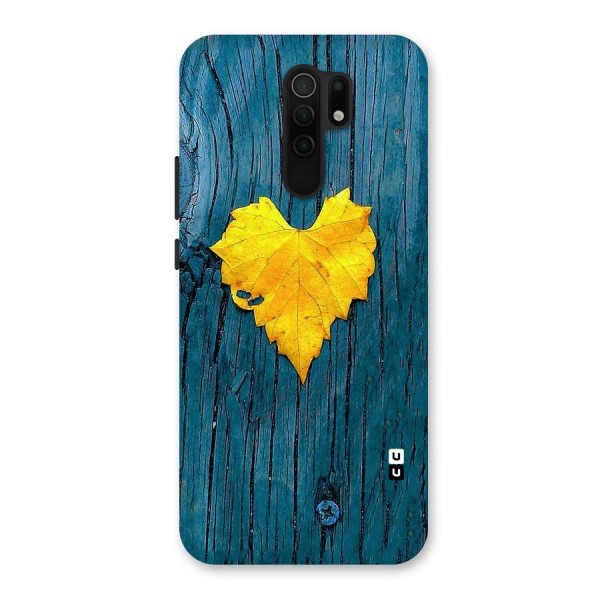 Yellow Leaf Back Case for Poco M2