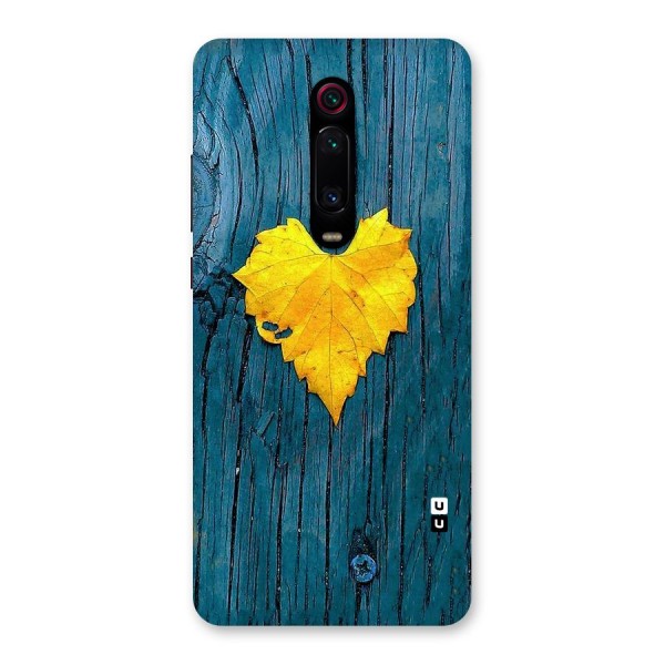 Yellow Leaf Back Case for Redmi K20 Pro