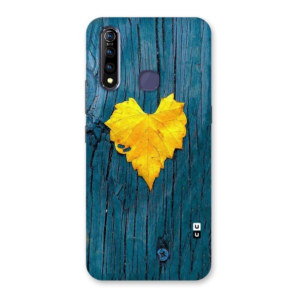 Yellow Leaf Back Case for Vivo Z1 Pro