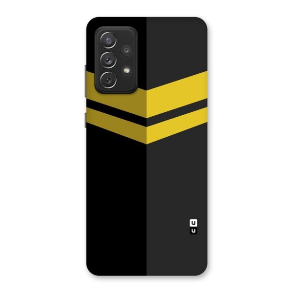 Yellow Lines Back Case for Galaxy A72