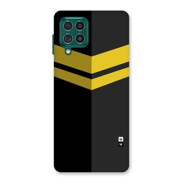 Yellow Lines Back Case for Galaxy F62