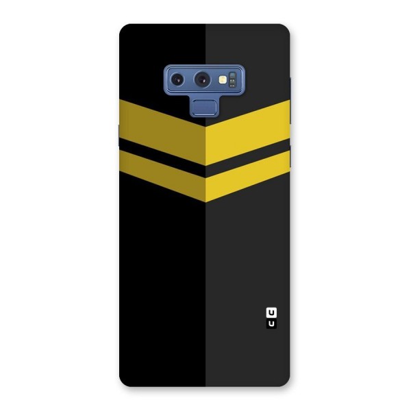 Yellow Lines Back Case for Galaxy Note 9