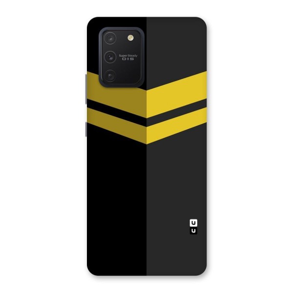 Yellow Lines Back Case for Galaxy S10 Lite