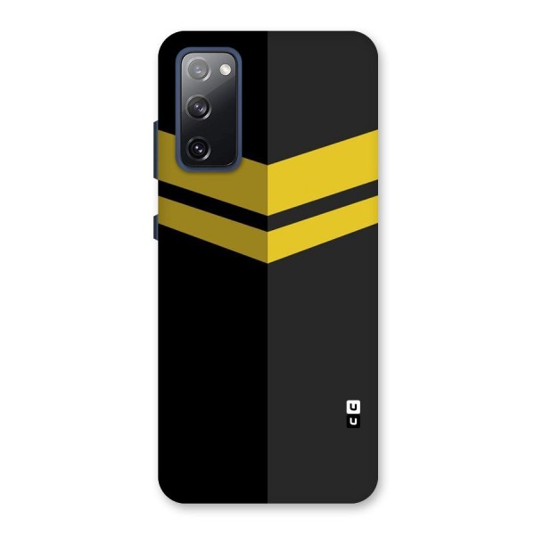 Yellow Lines Back Case for Galaxy S20 FE