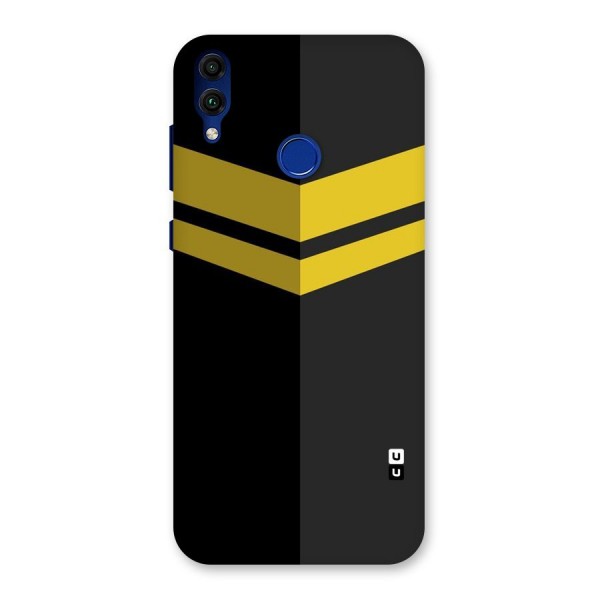 Yellow Lines Back Case for Honor 8C