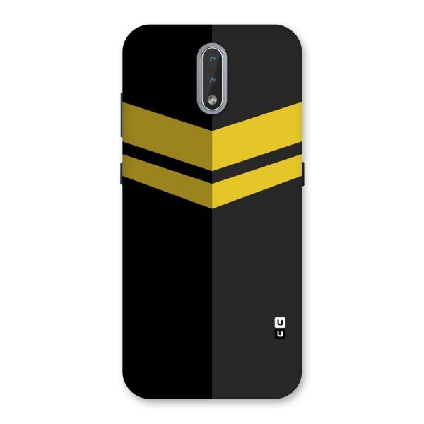 Yellow Lines Back Case for Nokia 2.3