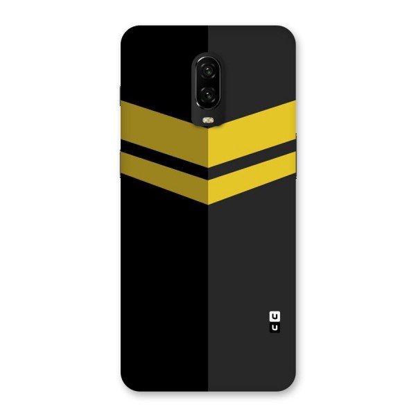 Yellow Lines Back Case for OnePlus 6T