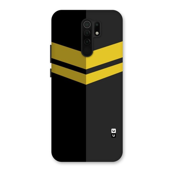 Yellow Lines Back Case for Poco M2