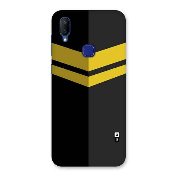 Yellow Lines Back Case for Vivo V11