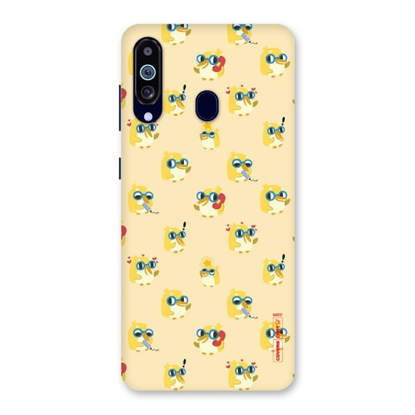 Yellow Parrot Back Case for Galaxy A60