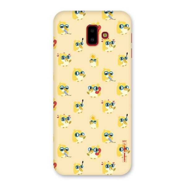 Yellow Parrot Back Case for Galaxy J6 Plus