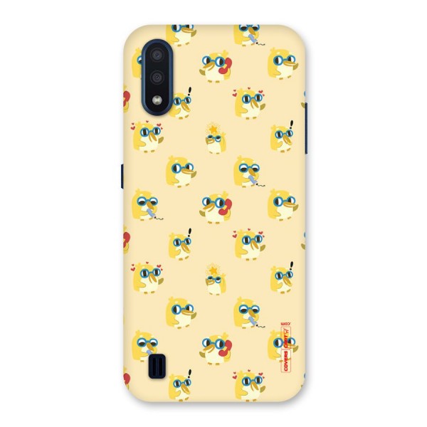 Yellow Parrot Back Case for Galaxy M01