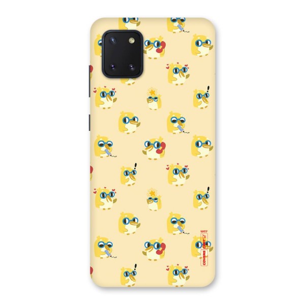 Yellow Parrot Back Case for Galaxy Note 10 Lite