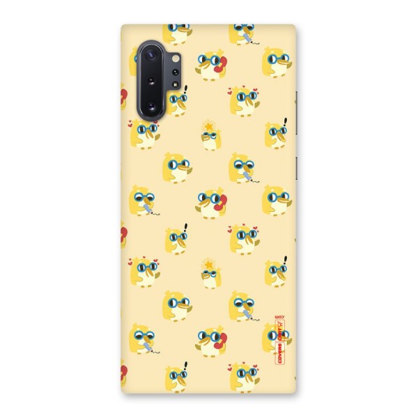 Yellow Parrot Back Case for Galaxy Note 10 Plus