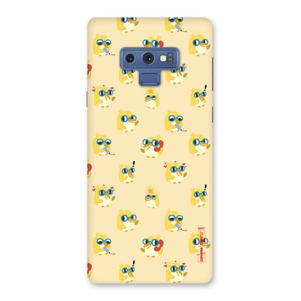 Yellow Parrot Back Case for Galaxy Note 9