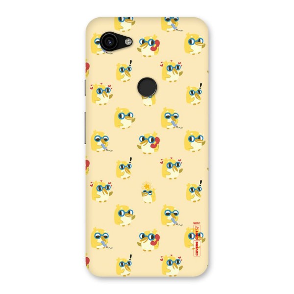 Yellow Parrot Back Case for Google Pixel 3a XL