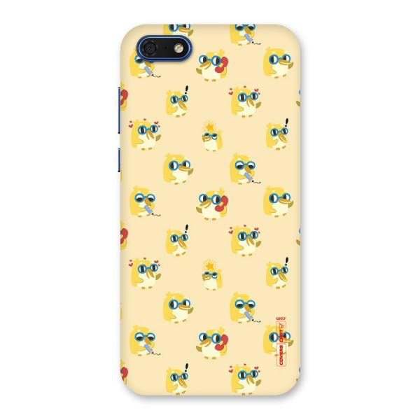 Yellow Parrot Back Case for Honor 7s