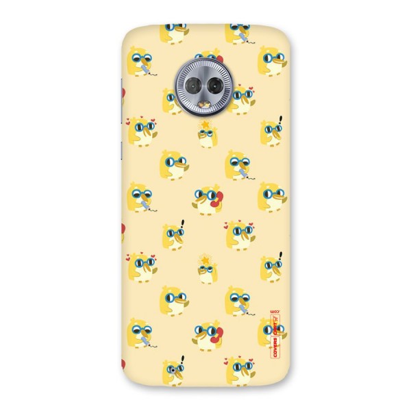 Yellow Parrot Back Case for Moto G6