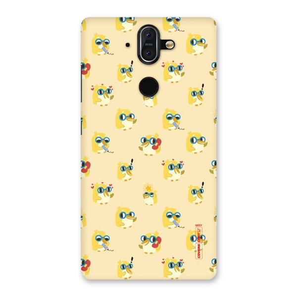 Yellow Parrot Back Case for Nokia 8 Sirocco