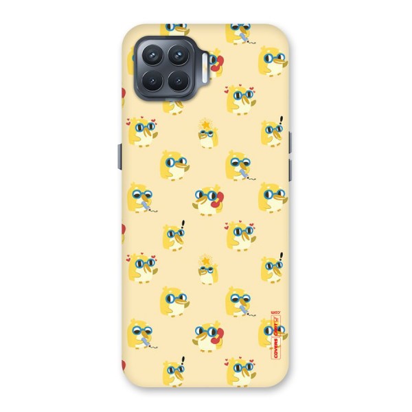 Yellow Parrot Back Case for Oppo F17 Pro