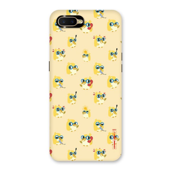 Yellow Parrot Back Case for Oppo K1