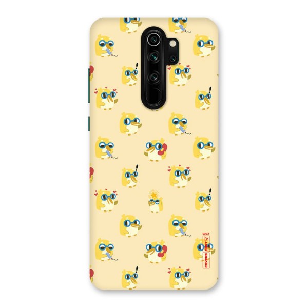 Yellow Parrot Back Case for Redmi Note 8 Pro