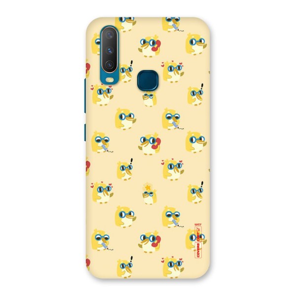 Yellow Parrot Back Case for Vivo Y12