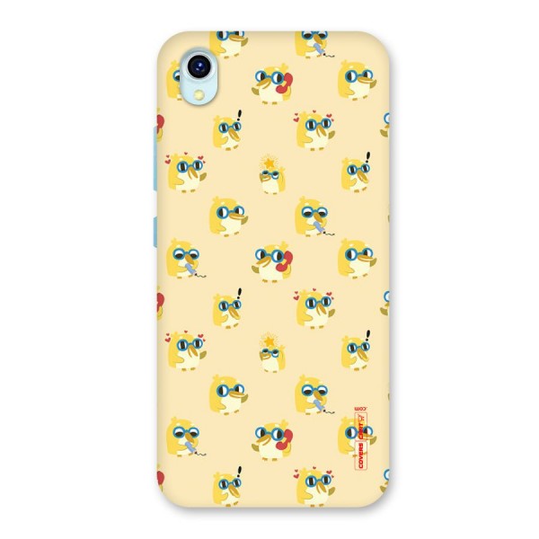 Yellow Parrot Back Case for Vivo Y1s