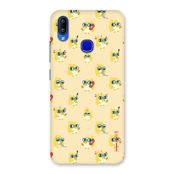 Yellow Parrot Back Case for Vivo Y91