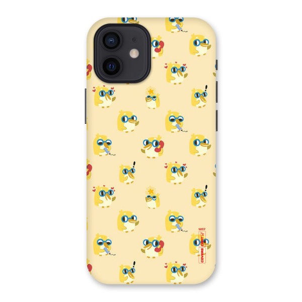 Yellow Parrot Back Case for iPhone 12