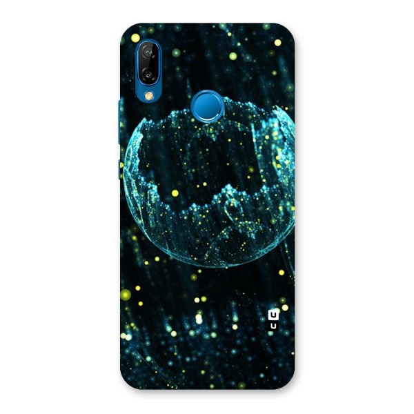 Yellow Rain Back Case for Huawei P20 Lite