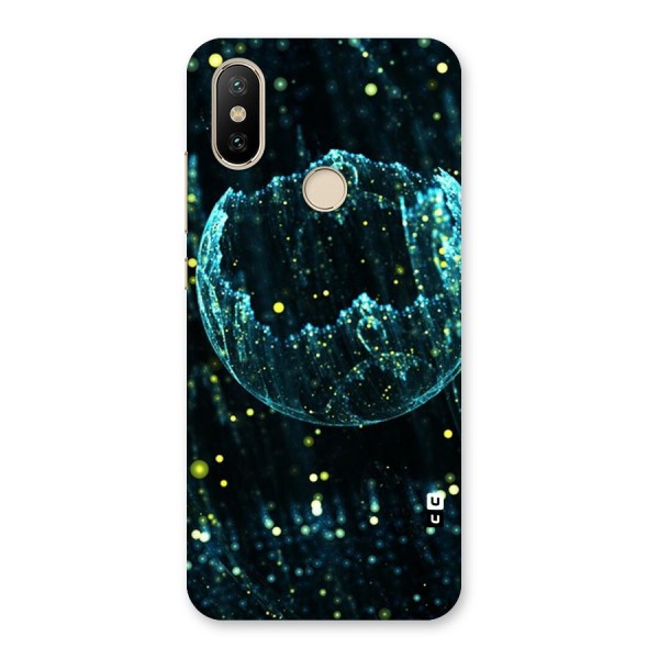 Yellow Rain Back Case for Mi A2