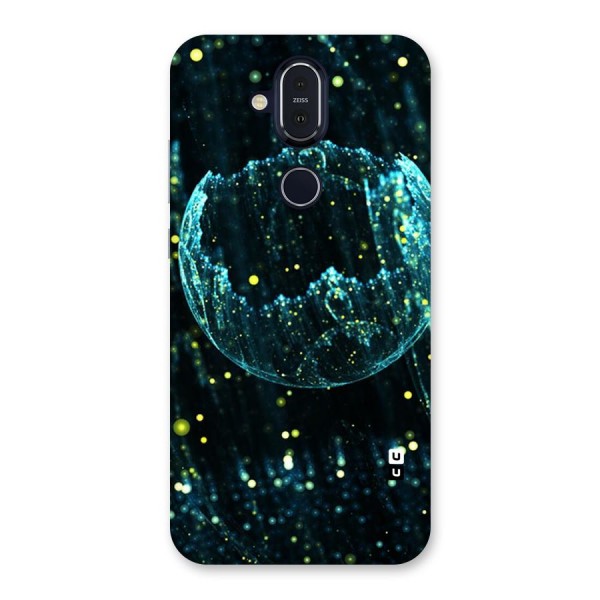 Yellow Rain Back Case for Nokia 8.1