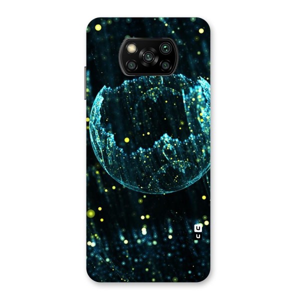 Yellow Rain Back Case for Poco X3