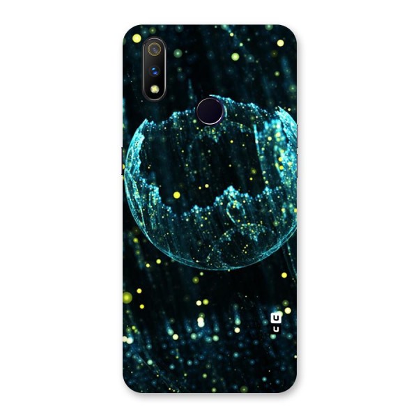 Yellow Rain Back Case for Realme 3 Pro