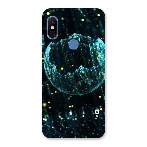 Yellow Rain Back Case for Redmi Note 6 Pro