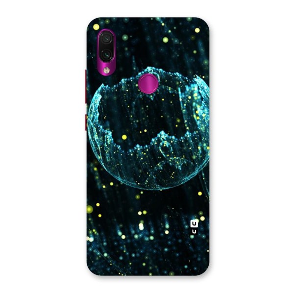 Yellow Rain Back Case for Redmi Note 7 Pro