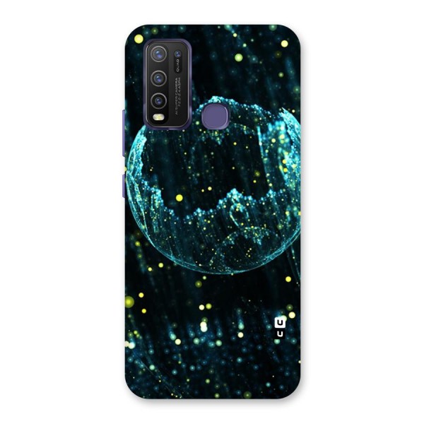 Yellow Rain Back Case for Vivo Y30