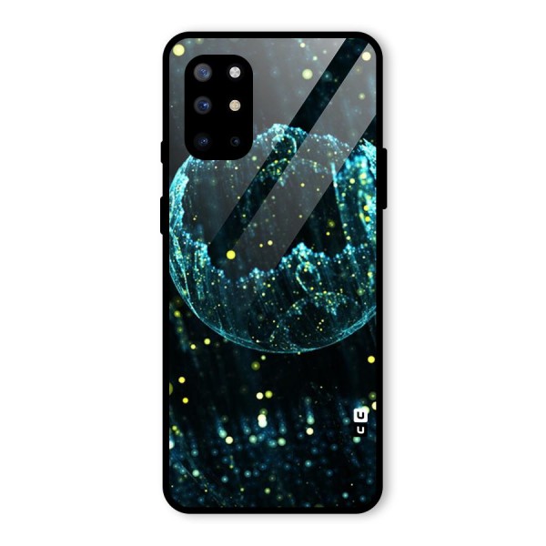 Yellow Rain Glass Back Case for OnePlus 8T