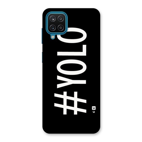 Yolo Back Case for Galaxy F12