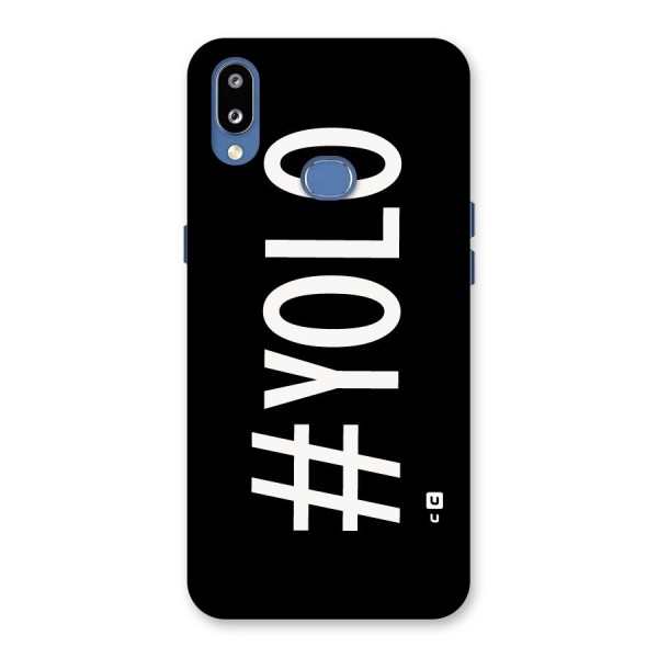 Yolo Back Case for Galaxy M01s